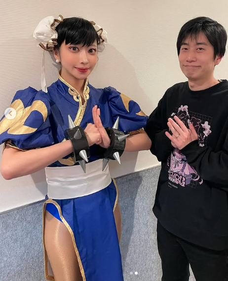 西井綾音の春麗のコスプレ4