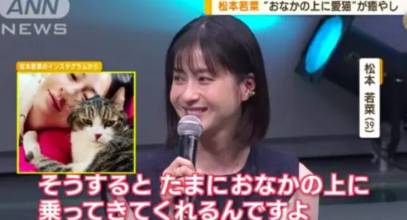 松本若菜の猫の話